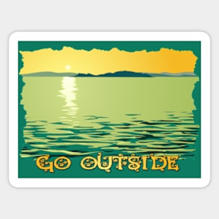 Go Outside Magnet